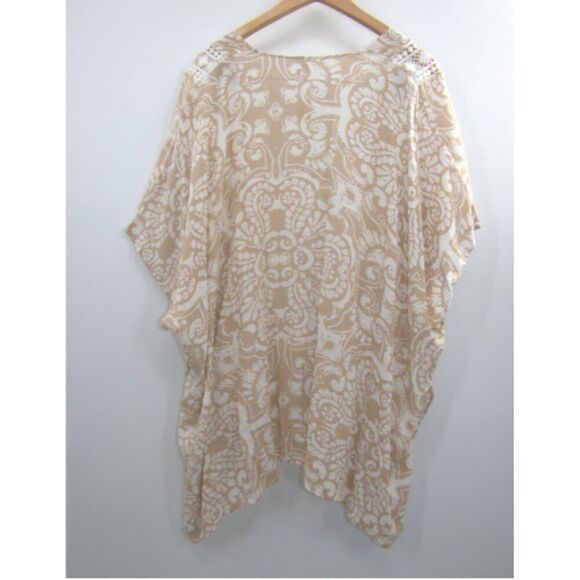 NWT Women's One Size Lightweight Flowy Kimono Swimsuit Cover Up - Picture 2 of 6
